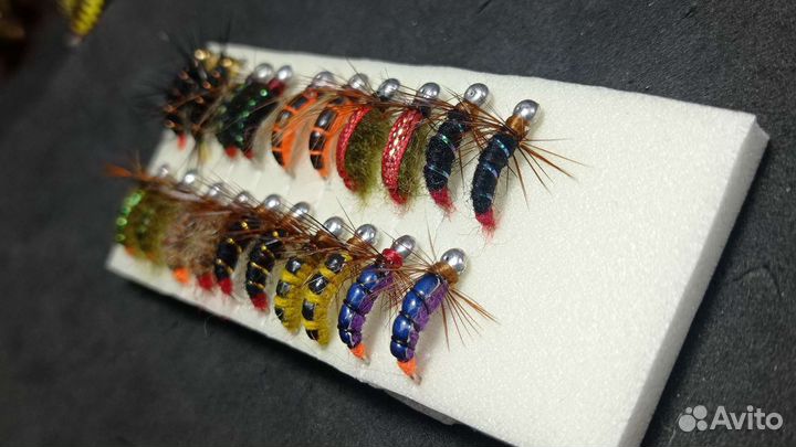 Донные мушки на хариуса