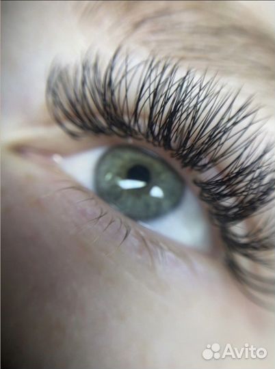 Наращивание ресниц модель