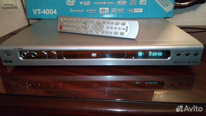 Vitek VT-4004. DVD/CD/MP3/S-video.отл.сост.Austria