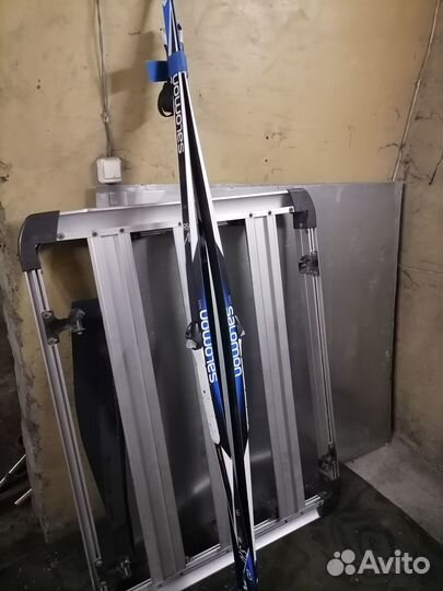 Лыжи беговые salomon rs8 с ботинками Atomic