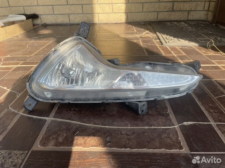 Противотуманные фары hyundai solaris 2016