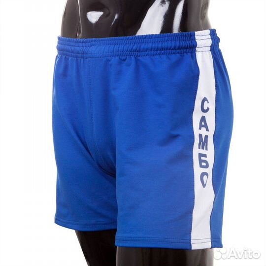 Шорты Самбо бшс-250С синие,28