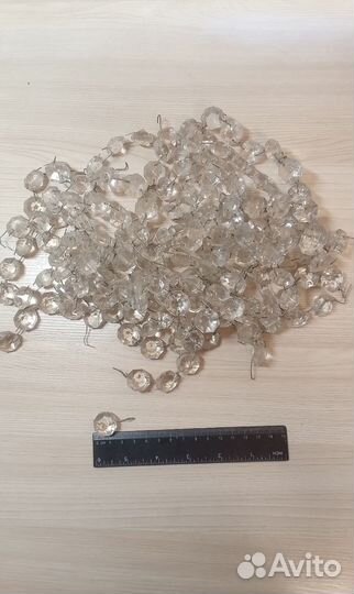 Стеклянные подвески для люстры