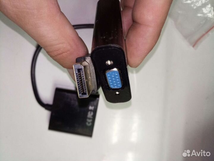 Переходник displayport (DP) на VGA