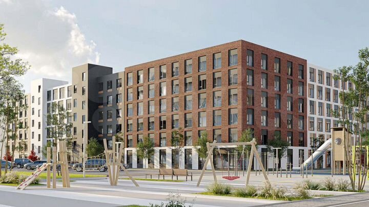 1-к. квартира, 39,9 м², 2/6 эт.