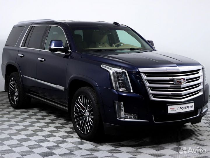 Cadillac Escalade 6.2 AT, 2018, 30 080 км