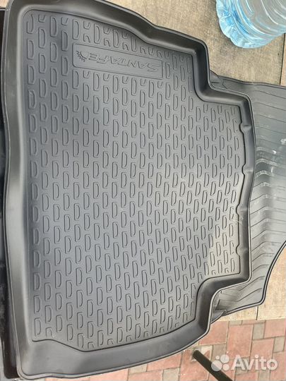 Коврики резиновые Hyundai Santa Fe 2021 г новые
