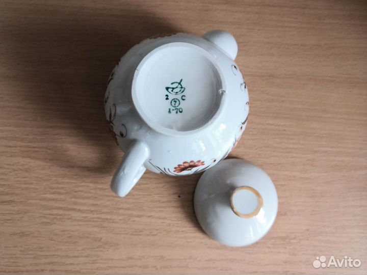 Чайник заварочный фарфоровый СССР