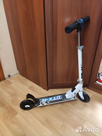 Самокат детский двухколесный бу