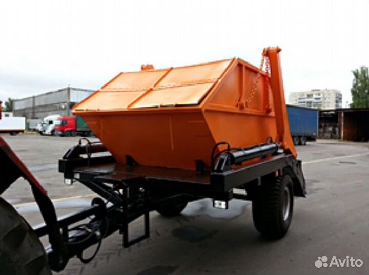 Прицеп мусоровоз транспортный ПКП Прогресс ППСТ-6, 2024