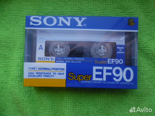 Аудио кассеты sony
