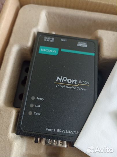 Moxa nport 5150a,преобразователь оптического порта
