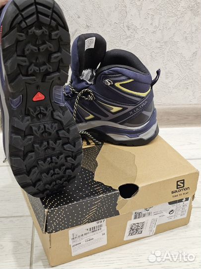 Ботинки трекинговые Salomon X Ultra 3 Mid GTX 36р