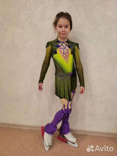 Костюм для фигурного катания 134 140