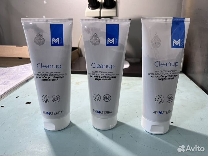 Паста для очистки рук от сильных загрязнений