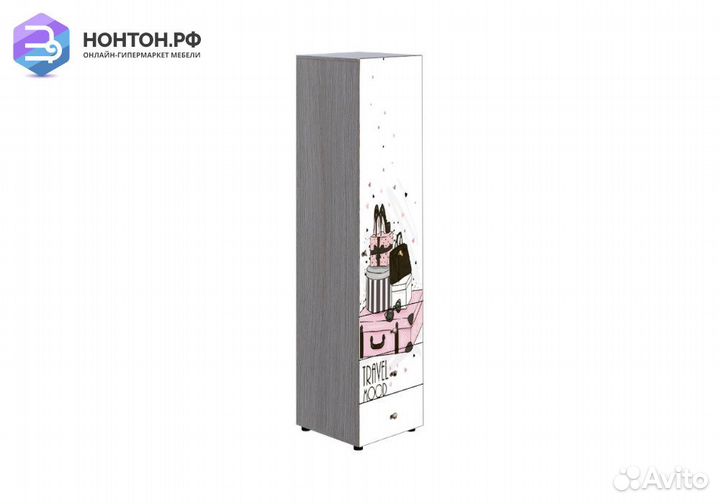 Пенал комбинированный Мийа-3А ясень шимо светлый