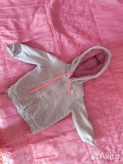 Тёплая кофта детская