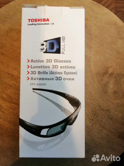 3Д очки Toshiba