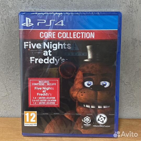 Five Nights AT Freddy's Core Collection диск PS4