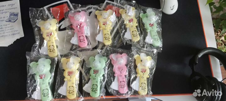 Вентиляторы ручные комплект (10 штук)