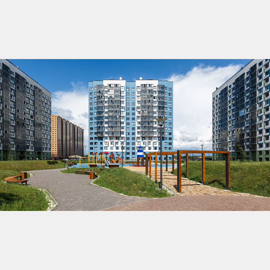 2-к. квартира, 55,4 м², 2/15 эт.