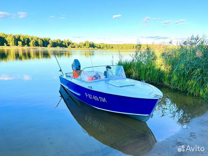 Лодка Прогресс 2 с Yamaha 50 лс и прицепом