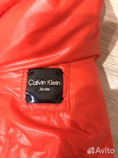 Куртка пуховик calvin klein