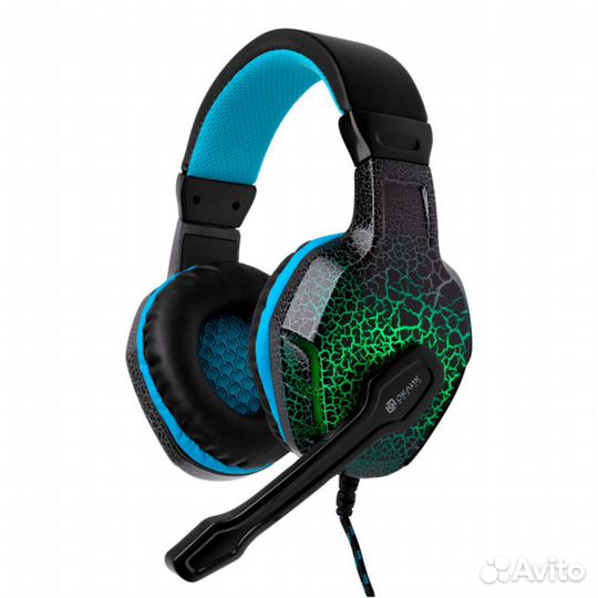 Игровая гарнитура Oklick HS-L400G LED