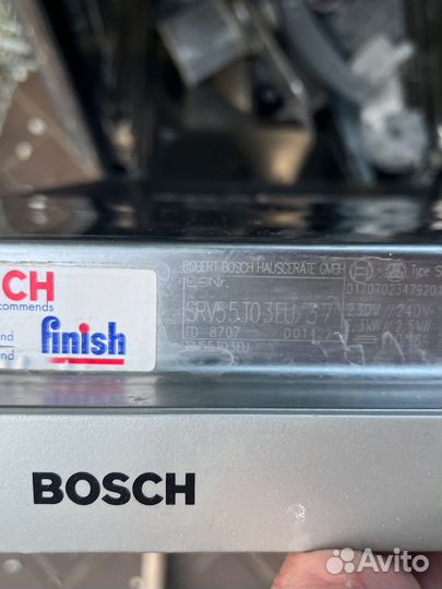 Посудомоечная машина Bosch srv55t03 на запчасти
