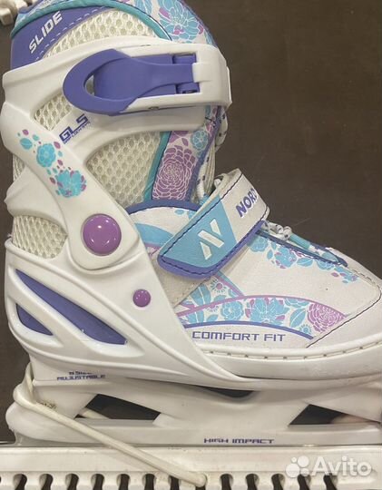 Коньки раздвижные nordway