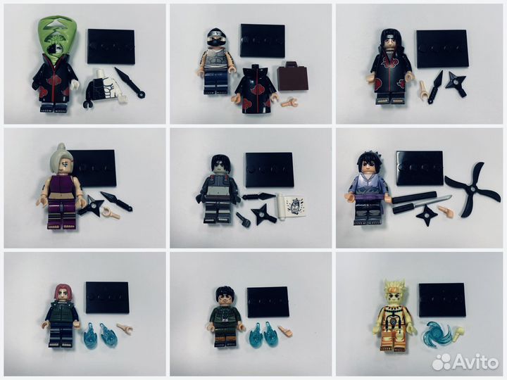 Lego фигурки Наруто