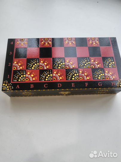 Шахматы ручной работы походные