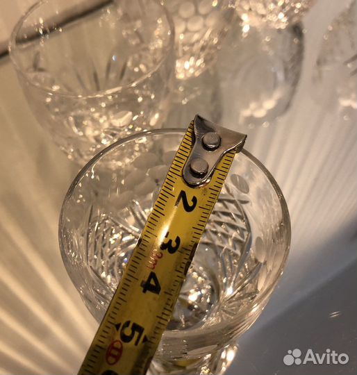 Штоф И рюмки богемия