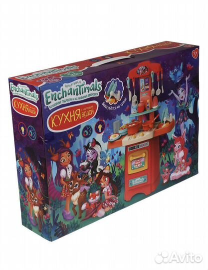 Игровой набор «Enchantimals. Кухня свет+звук+вода