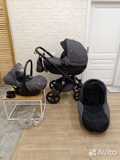 Коляска 3 в 1 Riko Bruno