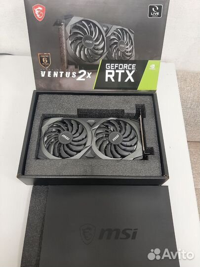 Видеокарта rtx 3060ti MSI