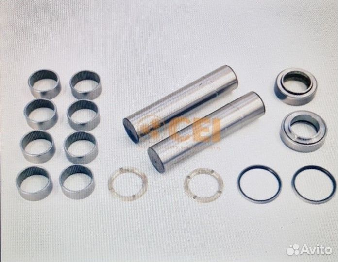 Полный комплект шкворней на ось для грузовиков MB