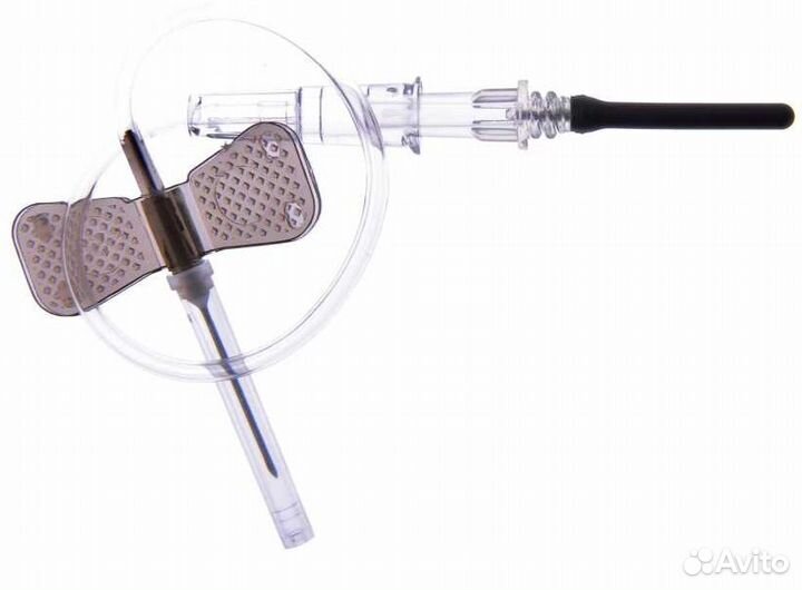 Игла бабочка 22G (0,7*19мм) для вакуумных пробирок