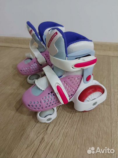Роликовые коньки детские раздвижные