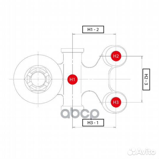 Опора шаровая CB0281 CTR