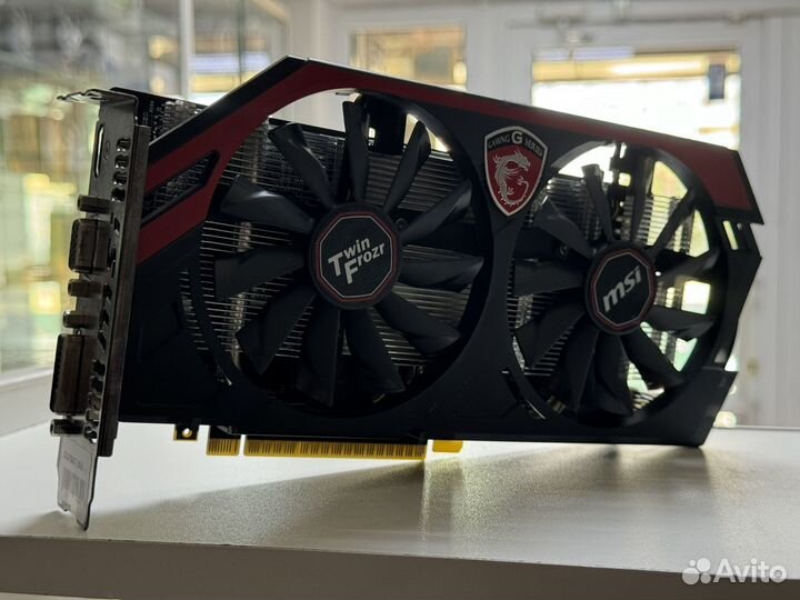 Видеокарта MSI twin frozr gaming GTX 750ti 2GB