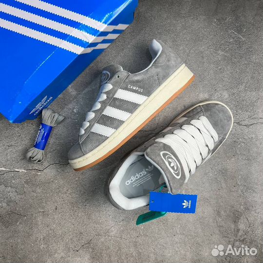 Кроссовки Adidas Campus Grey Gum (36-45)