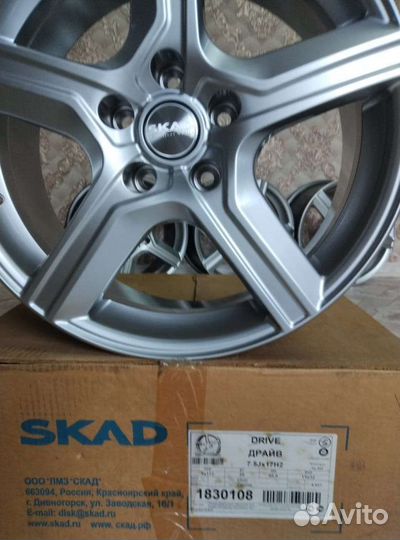 Новые литые R17 5/112