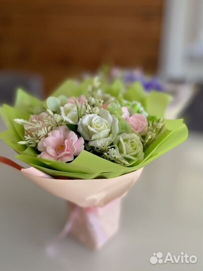 Букеты из мыла