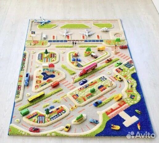 Ковер 3D IVI Мини Сити 100*150