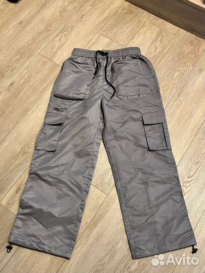 Штаны Made Extream Grey Logo Nylon оригинал