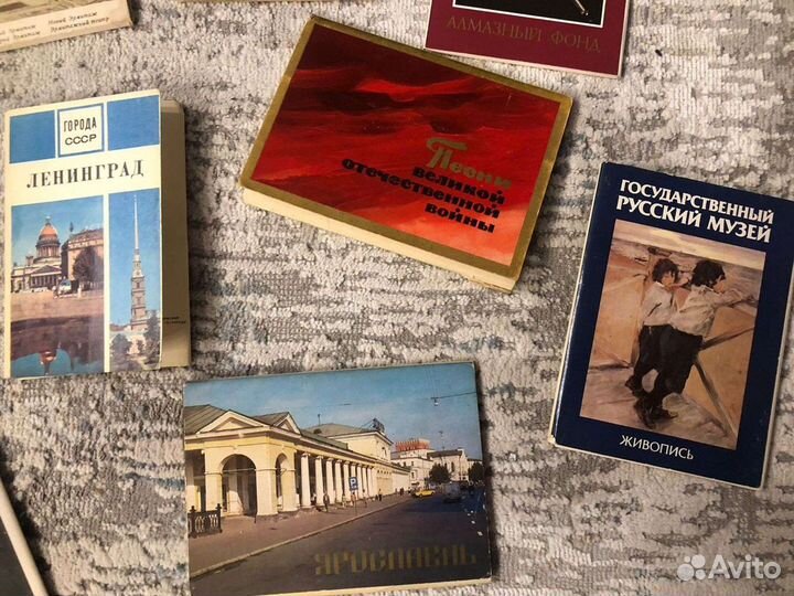 Открытки СССР наборы