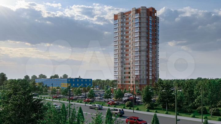 1-к. квартира, 41,4 м², 4/17 эт.