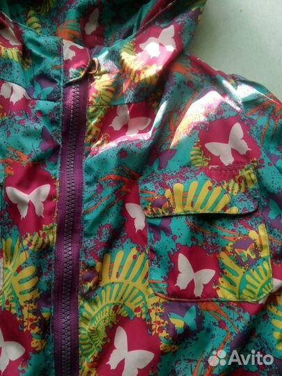 Куртка для девочки размер 122-128
