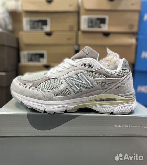 Кроссовки New balance 990 серые made in USA 36-45
